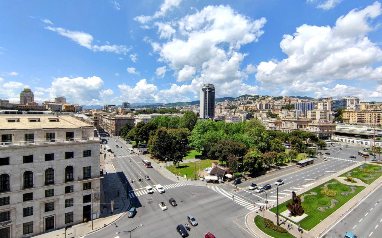 Apartament Attico Luxury Con Parcheggio E Terrazza Vista Mozzafiato Genua Zewnętrze zdjęcie