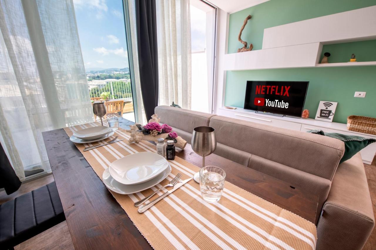 Apartament Attico Luxury Con Parcheggio E Terrazza Vista Mozzafiato Genua Zewnętrze zdjęcie