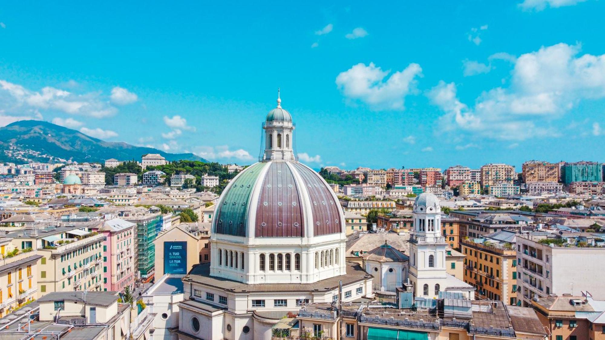 Apartament Attico Luxury Con Parcheggio E Terrazza Vista Mozzafiato Genua Zewnętrze zdjęcie